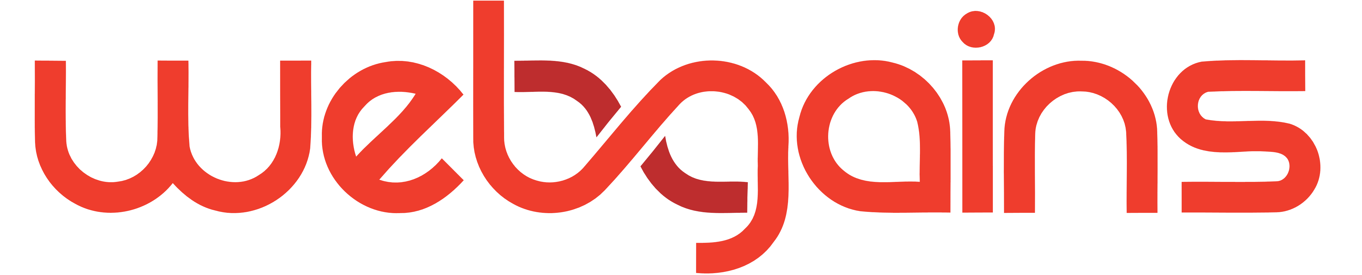 webgains logo in red