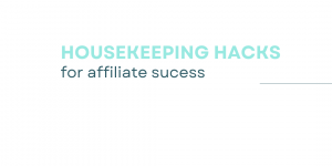 Affiliate program hacks